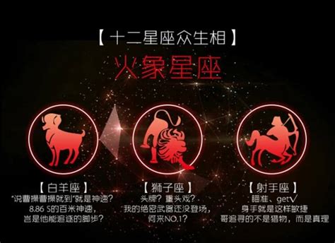 火星座|火象星座